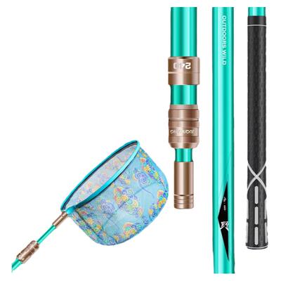 渔战将抄网杆全套鱼护抄网套装