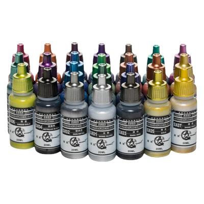 星影水性金属色高达军事手办粘土