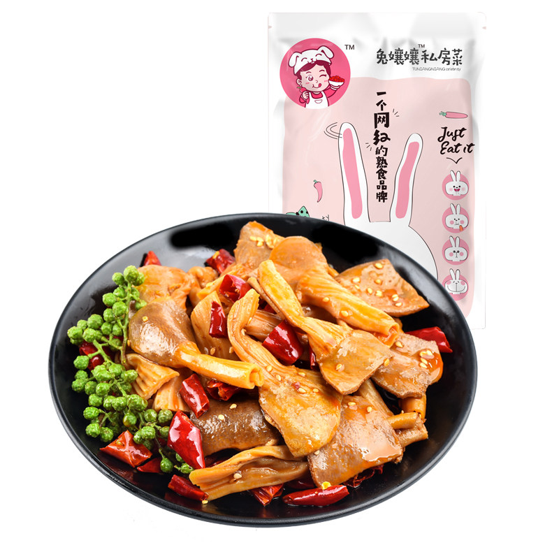 地道川味！兔娘娘爽脆鸭肠头