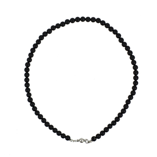 「黑金晚宴」黑玛瑙项链情侣小众设计颈链秋冬毛衣链锁骨链轻奢女