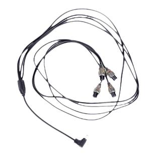 数码烫发机DC口带灯24V电源线美德隆艾弟川慕波子烫发机杠电源线