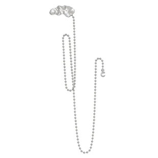 披荆斩棘的哥哥言承旭同款银河星烁胸针珠链男女时尚钢珠长链挂饰