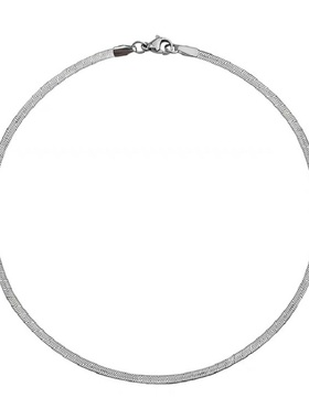 KORKEN扁蛇骨链无性别秋冬锁骨链