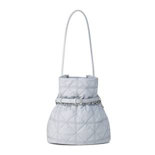 Carlyn PLUM2026春夏新款韩国休闲百变链条单肩手提福袋水桶包