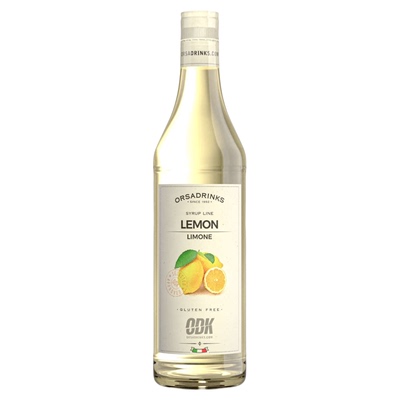 ODK 柠檬糖浆特调风味 意大利进口 调酒 咖啡馆特调咖啡饮品750ml