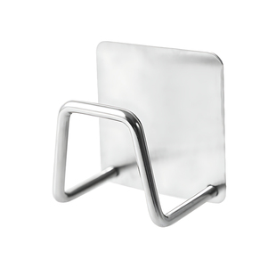 不锈钢海绵置物架免打孔家用厨房用品水池钢丝球百洁洗碗布沥水架