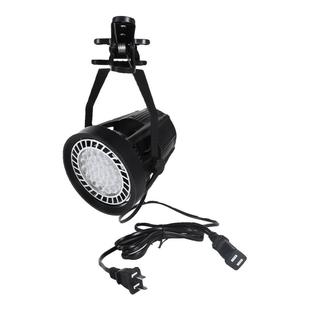 led夹子射灯服装店铺超亮移动婚庆聚光串联展会插电集市摆摊商用