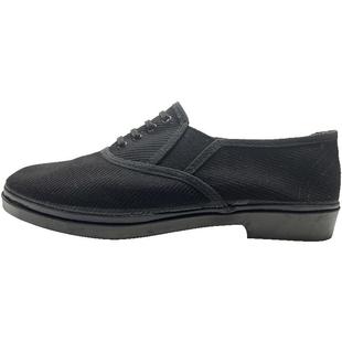 3539软底经典松紧口布鞋87老北京耐磨工地健步鞋橡胶底司机工作鞋