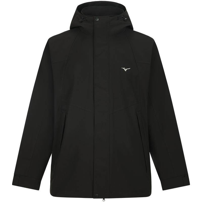 茵特|美津浓抓绒三合一外套春新款可拆卸连帽防风衣登山服两件套