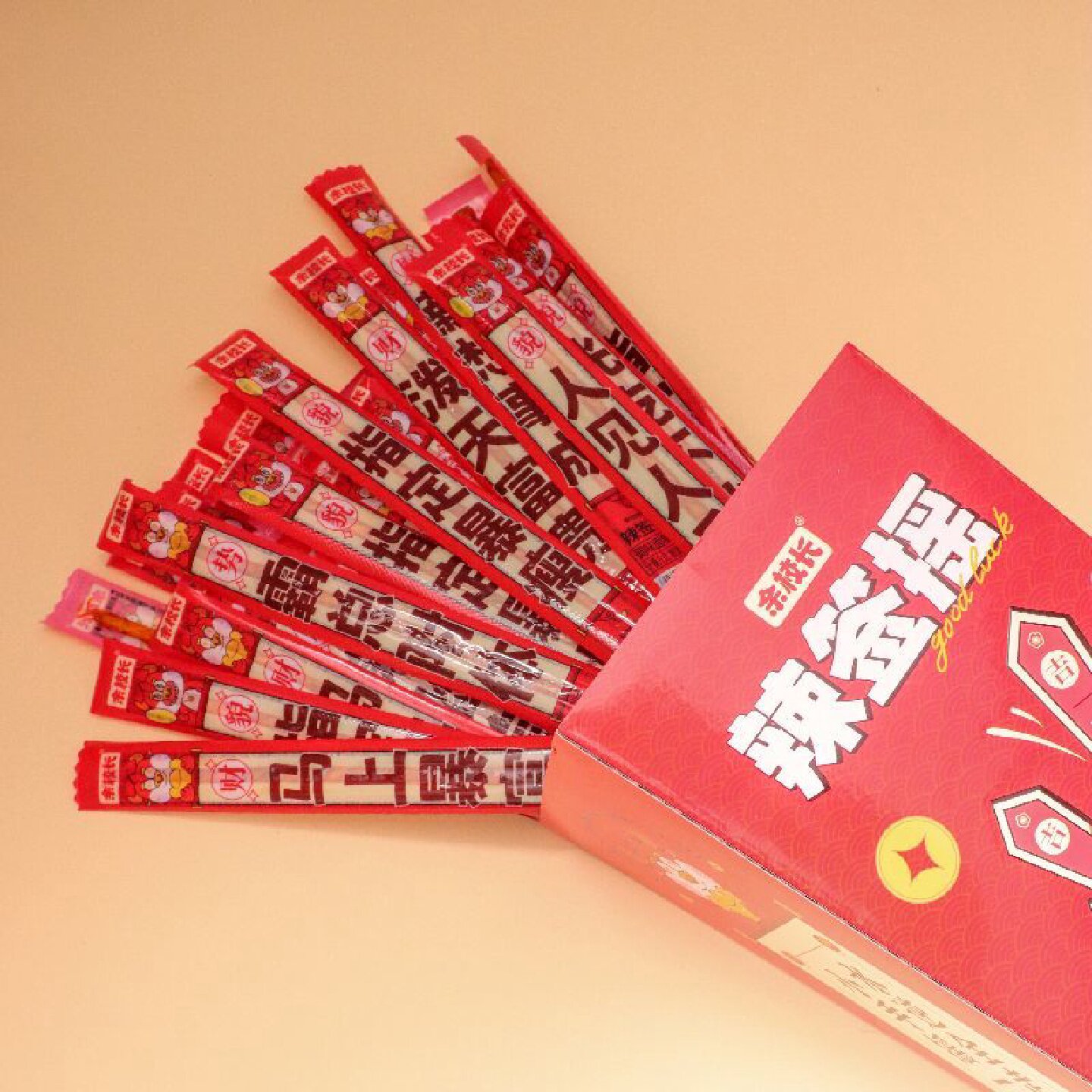品牌好评27.6万条余校长辣签摇生日上上签网红零食吃前抽个签超长