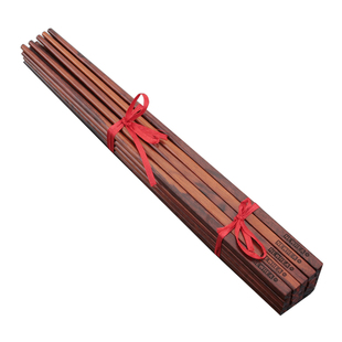 NEWREA新锐进口C级蛇纹木筷子 高端家用 温润如玉 奢华传家低调