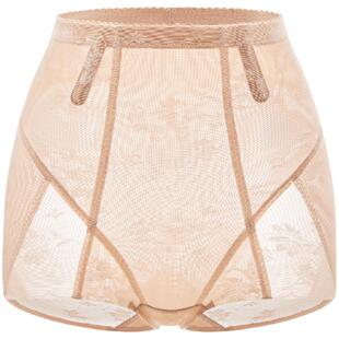 【轻塑】曼妮芬高腰收腰提臀低脚束裤防卷边女士内裤全棉内裆底裤