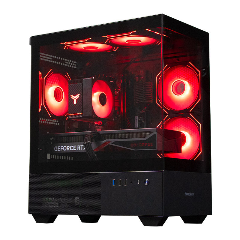 【24期免息】i5 12400F RTX5060Ti/5060/3050全新游戏台式组装电脑主机高端DIY整机电竞海景房