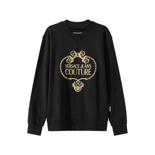 【自营】Versace Jeans Couture男士卫衣 30318运动长袖正品套头