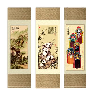 特色北京长城脸谱熊猫旅游纪念品