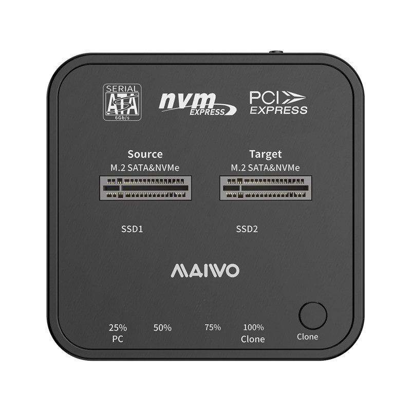 麦沃m2硬盘盒双协议sata+nvme