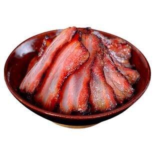 陕西石泉鬼谷子烟熏土黑猪腊肉腊肠安康美食农家散养独立包装正品