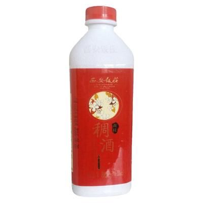 西安饭庄黄桂稠酒米酒1L*2瓶包邮