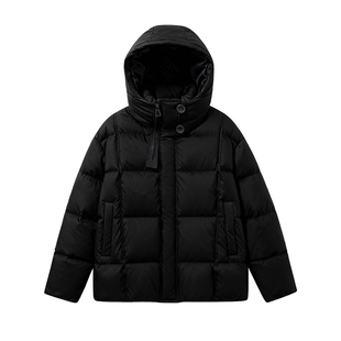 300斤大码女装韩版学生黑色保暖羽绒棉服女胖mm宽松连帽加厚外套