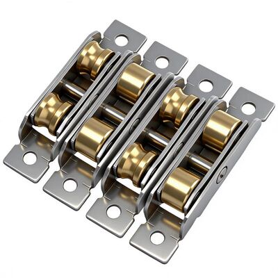 塑钢窗滑轮老式凹槽下铝合金