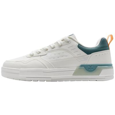 特步轻云女鞋夏季板鞋休闲鞋情侣运动鞋小白鞋增高厚底透气男鞋子