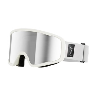 滑雪护目镜女款防雾可戴近视滑雪眼镜户外磁吸翻盖防风登山雪镜