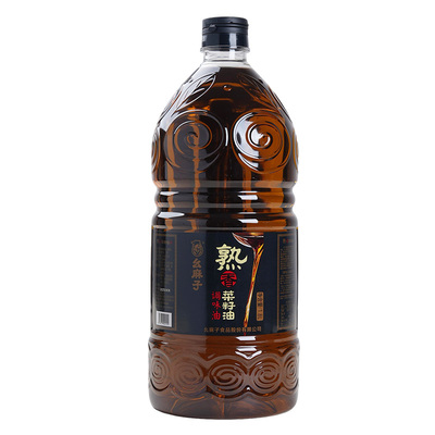 幺麻子熟香菜油物理压榨非转基因