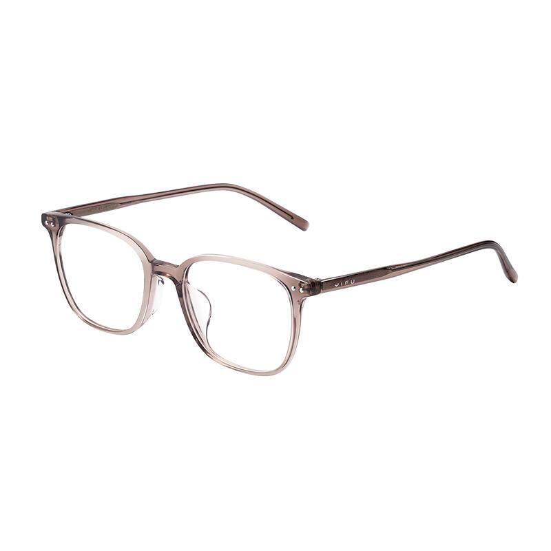 明月逸夫超轻板材眼镜框女素颜有度数成品眼睛框镜架男YF33036
