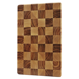 卡特马克棋盘格菜板家用切菜板水果专用案板加厚实木菜板砧板案板