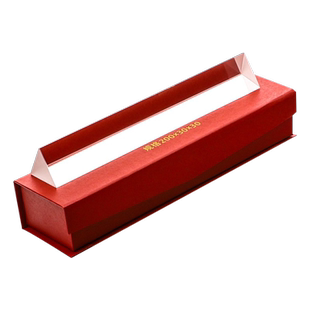 三棱镜彩虹拍照光学玻璃摄影道具七彩七色光万花筒学生小号大号三菱镜折射镜科普小学科学物理光学实验玩具