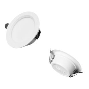 雷士照明led筒灯吊顶天花灯家用客厅背景墙孔灯嵌入式过道筒射灯