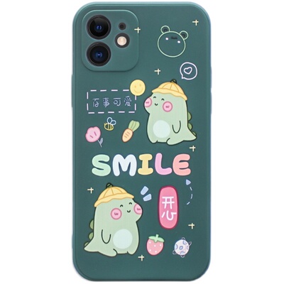 彩绘直边精孔全包手机软壳批发