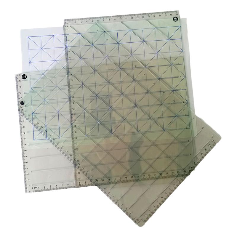 画横竖线套装尺书法打格尺A4划线