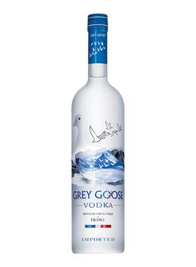 GREY GOOSE 灰雁原味伏特加1000ML双瓶 法国进口洋酒调酒基酒烈酒
