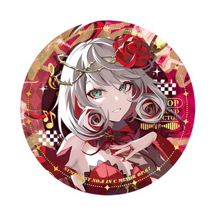 宿命回响同人周边命运卡农幻想即兴曲马口铁日谷底镭射碎玻璃徽章