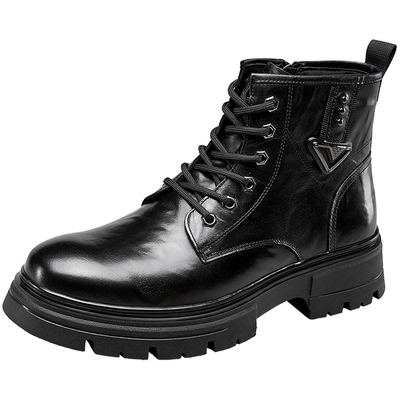 意尔康男鞋官方旗舰店马丁靴