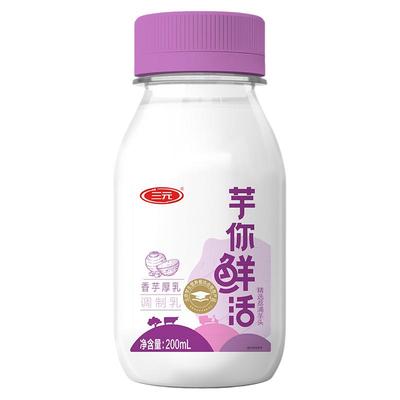 三元鲜牛奶芋泥牛奶香芋奶