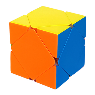 魔域斜转魔方金字塔五魔方SQ1风火轮镜面粽子3儿童小学生专业比赛