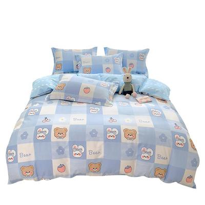 卡通全棉被套单件纯棉被罩