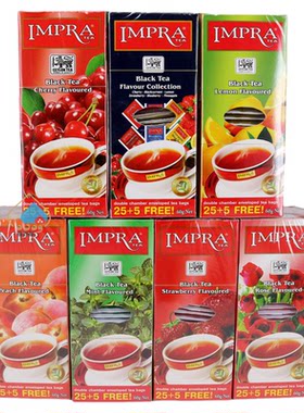 斯里兰卡IMPRA草莓薄荷玫瑰味茶