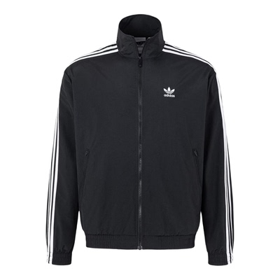 阿迪达斯Adidas立领运动夹克外套