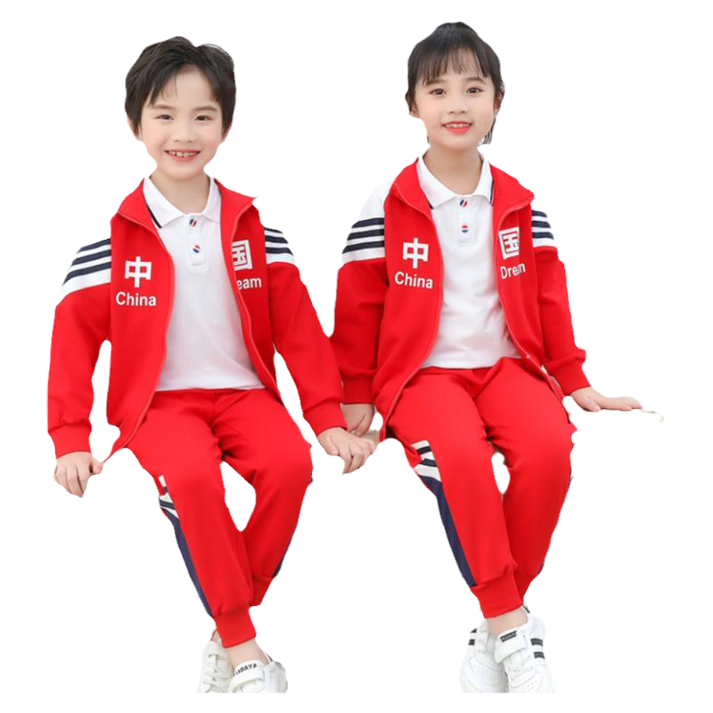 校服滑雪鹿儿童运动服小学生班服