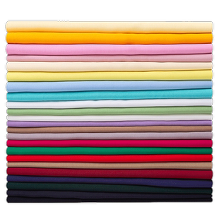 人造棉布料纯色棉绸纯棉布宝宝睡衣服装面料夏季绵绸布头清仓处理