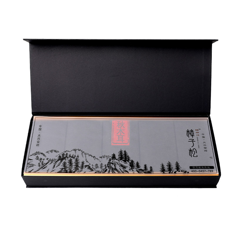 鹿大师压缩有机秋木耳大兴安岭黑龙江东北特产级山珍干货礼盒过年