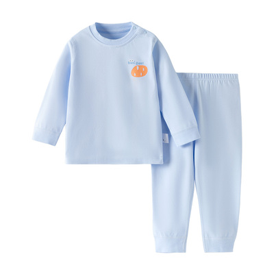 欢喜小熊宝宝秋季纯棉内衣套装