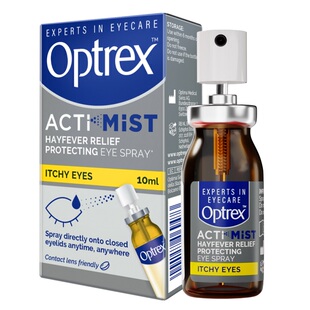 Optrex爱滴氏护眼喷雾缓解眼睛干痒泪眼视力模糊润眼美瞳滴眼液