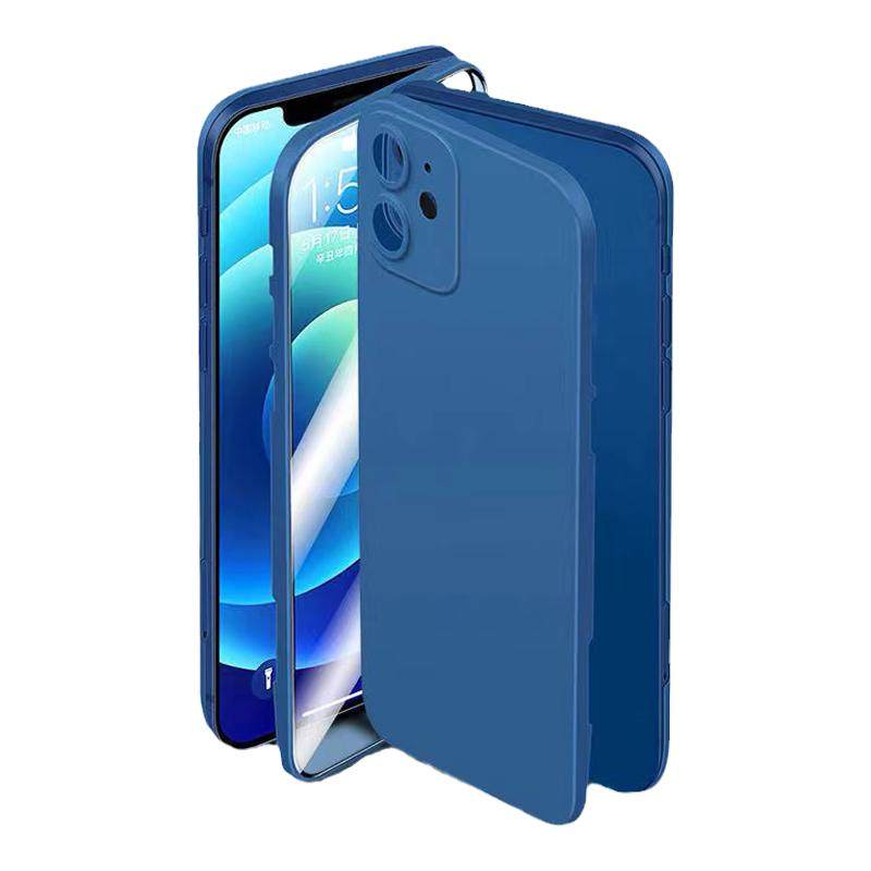 适用苹果iPhone13promax壳膜一体新款手机壳前后镜头全包超薄防摔13mini高清防窥11/12promax保护