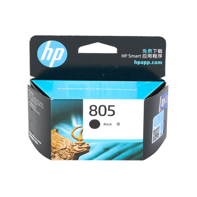 HP/惠普原装805黑彩墨盒