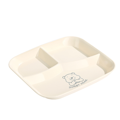 211减脂分装盘大人减肥餐专用定量盘食品级家用儿童耐摔分格餐盘