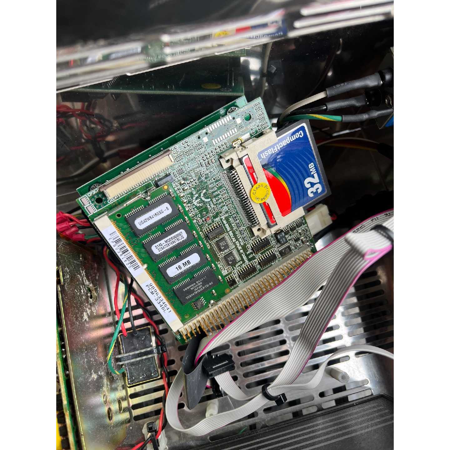 议价研华PCM3346L工业主板CF卡带内存可维修
